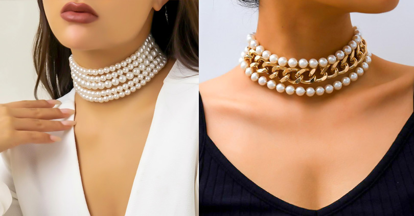 Pearl Chokers